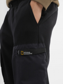 Повседневные штаны National Geographic модель M121-05-571_чорний Фото