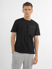 Футболка National Geographic Hybrid Chest Pocket модель M122-03-180_чорний Фото