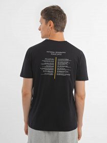 Футболка National Geographic Graphic Iconic Dates модель M122-03-183_чорний Фото