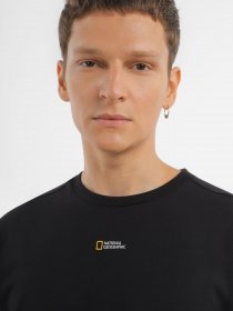 Футболка National Geographic Graphic Iconic Dates модель M122-03-183_чорний Фото