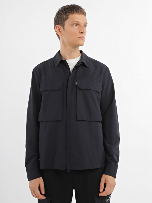 Ветровка National Geographic Advanced Woven модель M122-06-251_синій Фото