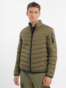 Демисезонная куртка National Geographic No Goose Puffer модель M221-01-121_оливковий Демисезонная куртка National Geographic No Goose Puffer модель M221-01-121_оливковий Фото