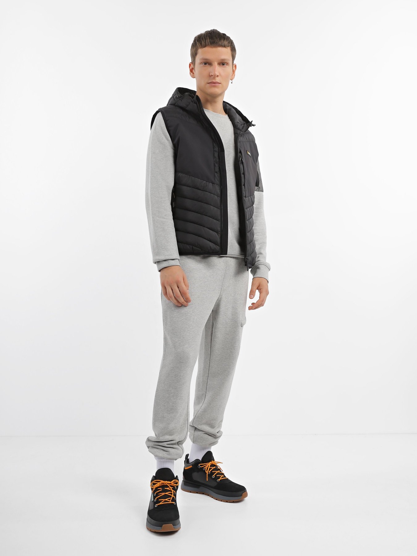 Жилет National Geographic No Goose Puffer модель M221-01-130_чорний Фото