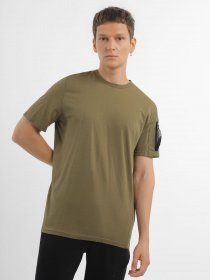 Футболка National Geographic Logo Arm модель M221-03-406_оливковий Фото