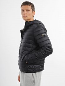 Демисезонная куртка National Geographic No Goose Hood модель M999-01-102_чорний Фото