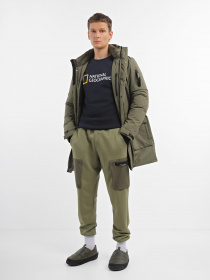 Свитшот National Geographic Foundation Big Logo Crew модель M999-02-814_синій Фото