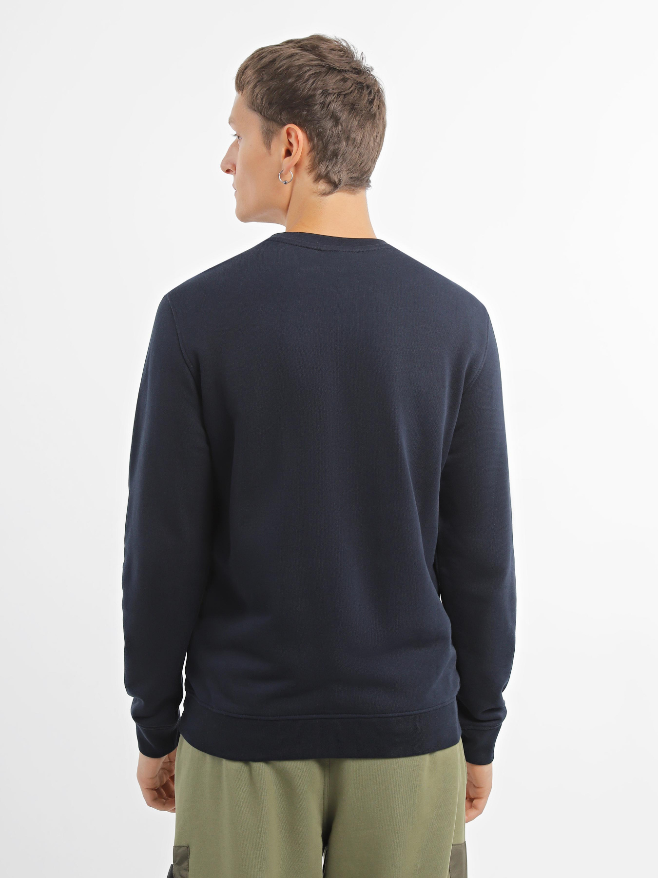 Світшот National Geographic Foundation Big Logo Crew модель M999-02-814_синій Світшот National Geographic Foundation Big Logo Crew модель M999-02-814_синій Фото