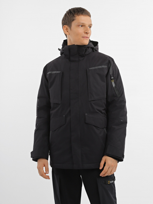 Демісезонна куртка National Geographic Urban Tech модель 20111010014_чорний Фото