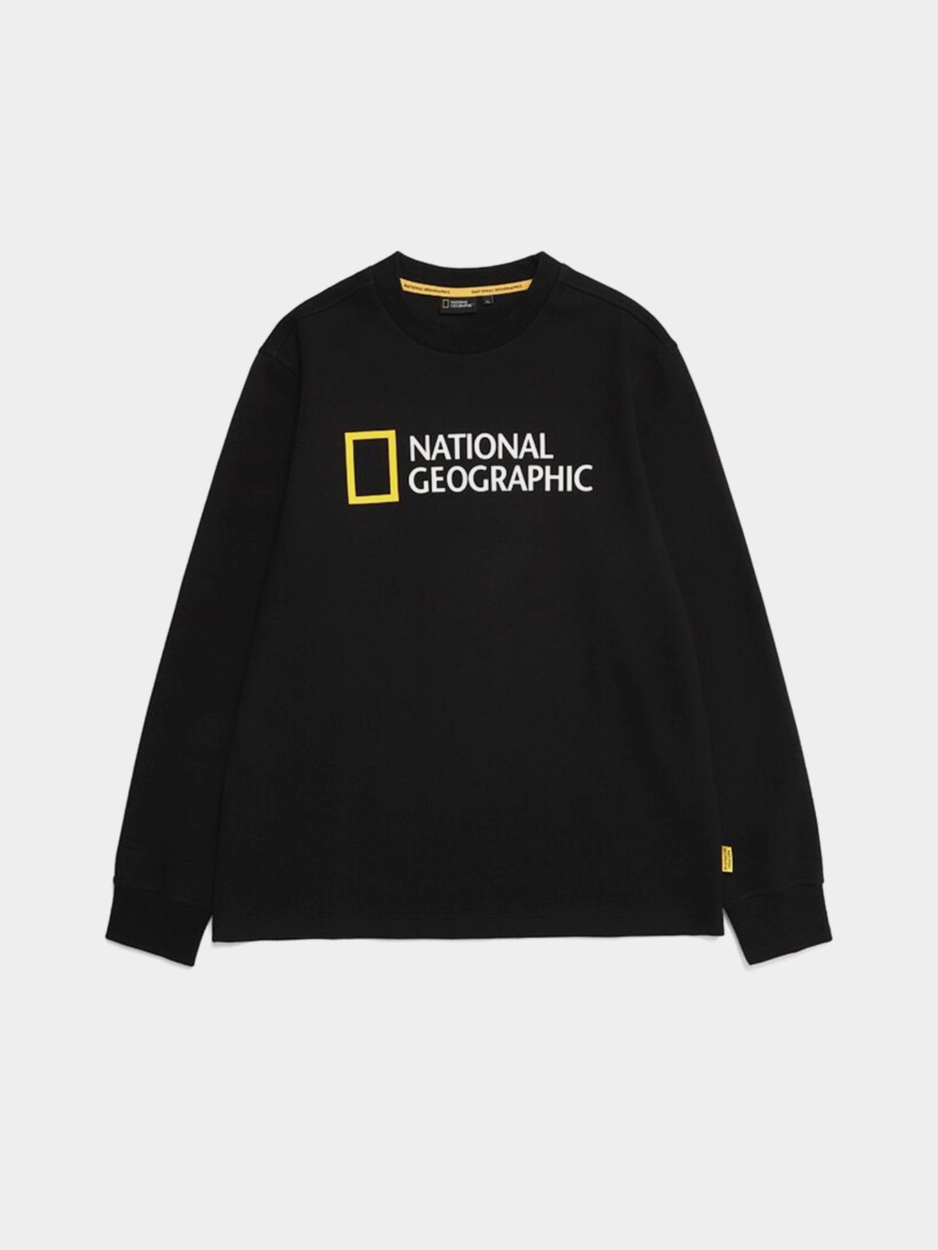 Свитшот National Geographic Foundation Big Logo Crew модель M999-02-814_чорний Фото