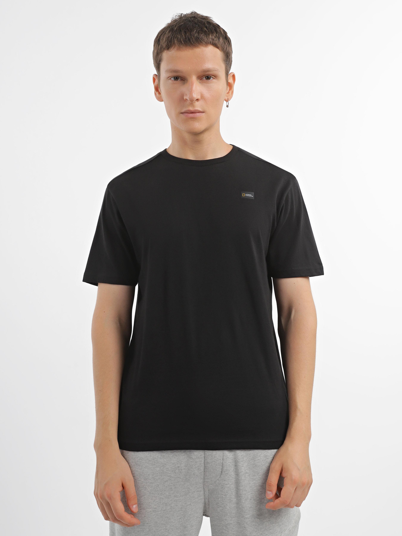 Футболка National Geographic Foundation Small Logo модель M999-03-820_чорний Фото