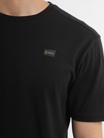 Футболка National Geographic Foundation Small Logo модель M999-03-820_чорний Фото