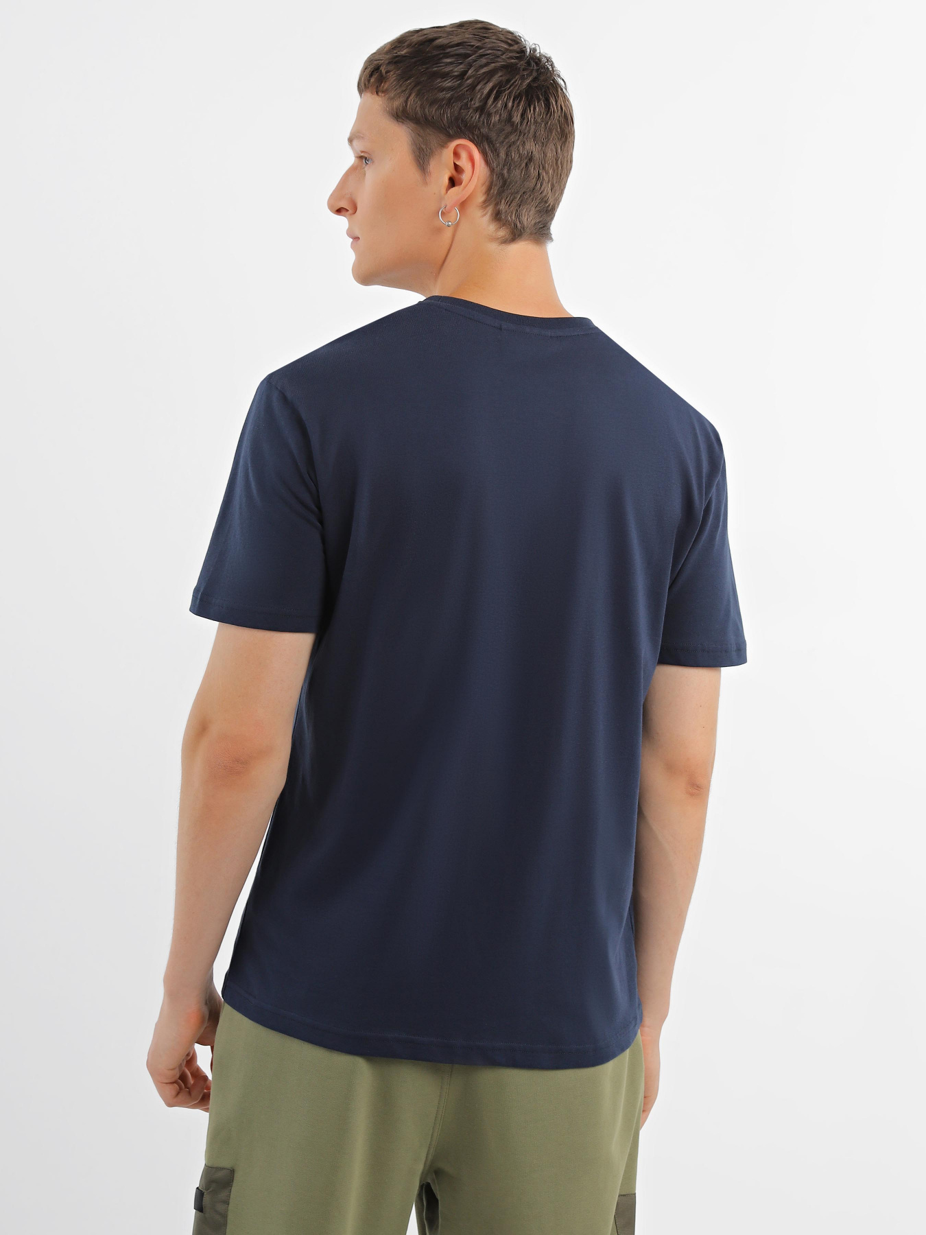 Футболка National Geographic Foundation Big Logo модель M999-03-821_синій Фото