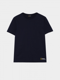 Футболка National Geographic Essentials Unisex Crew Neck модель U121-03-805_синій Фото