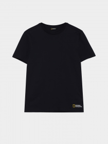 Футболка National Geographic Essentials Unisex Crew Neck модель U121-03-805_чорний Фото