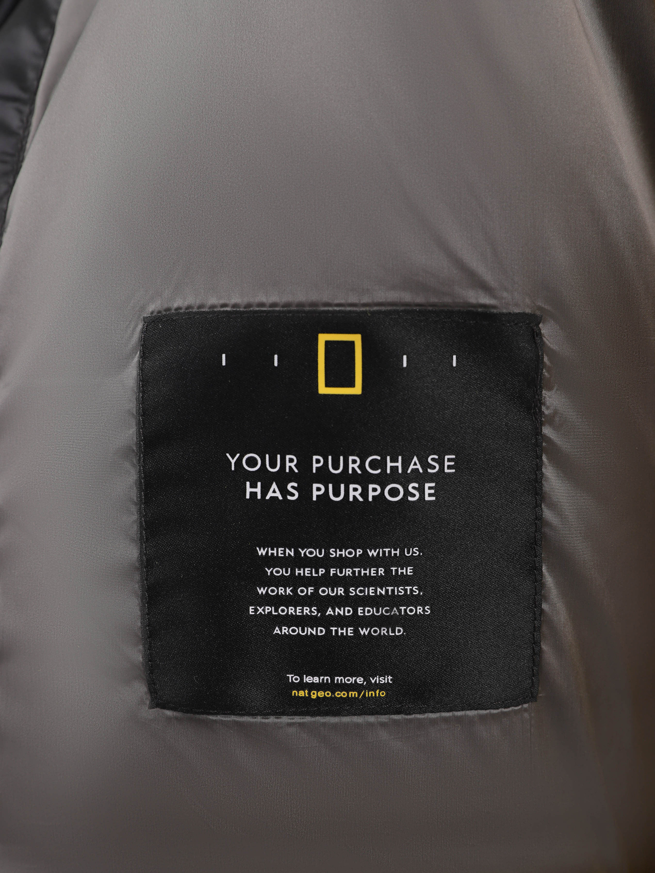 Демісезонна куртка National Geographic Re-Developed Cropped модель W121-01-606_чорний Демісезонна куртка National Geographic Re-Developed Cropped модель W121-01-606_чорний Фото