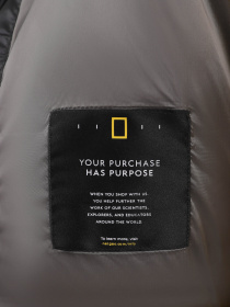 Демісезонна куртка National Geographic Re-Developed Cropped модель W121-01-606_чорний Демісезонна куртка National Geographic Re-Developed Cropped модель W121-01-606_чорний Фото