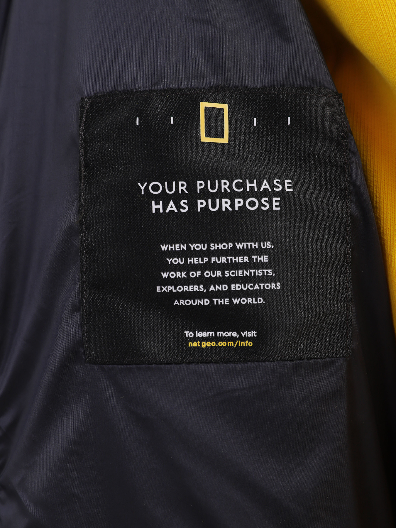 Демісезонна куртка National Geographic Re-Developed Hood модель W121-01-622_т.синій Фото