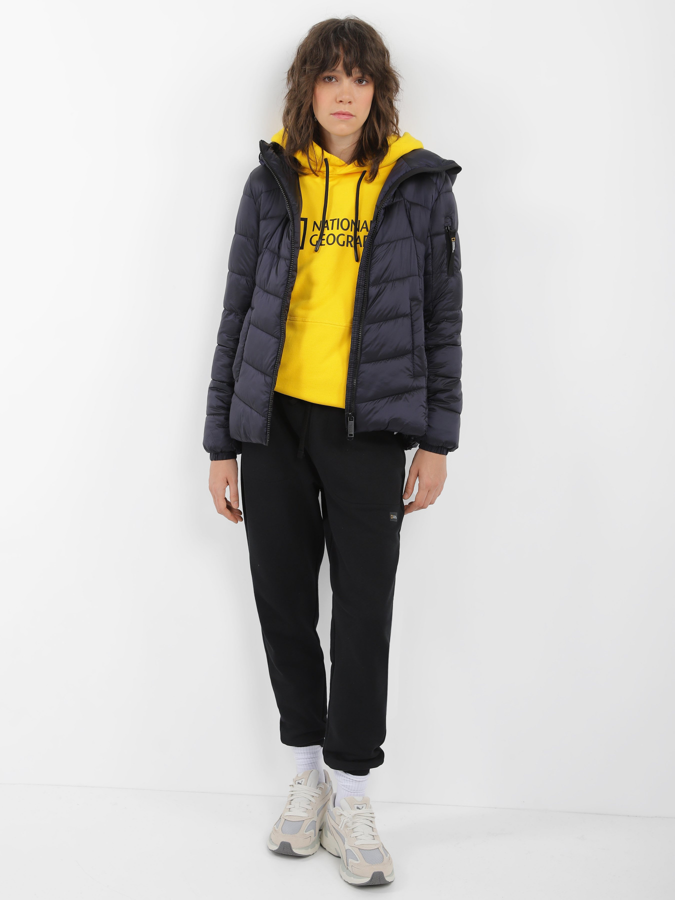 Демісезонна куртка National Geographic Re-Developed Hood модель W121-01-622_т.синій Фото