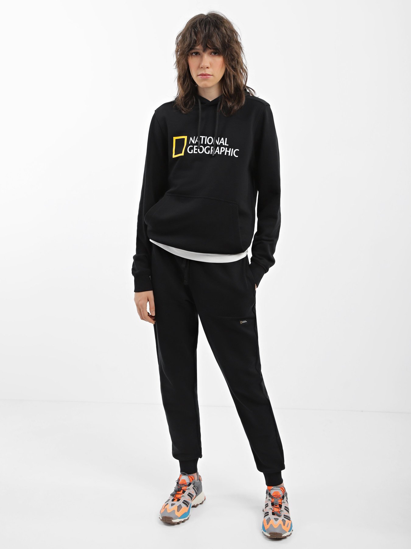 Худі National Geographic Foundation Big Logo модель W999-02-911_чорний Фото