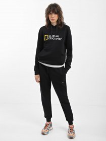 Худі National Geographic Foundation Big Logo модель W999-02-911_чорний Фото