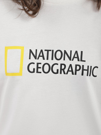 Футболка National Geographic Foundation Big Logo модель W999-03-921_білий комб. Фото