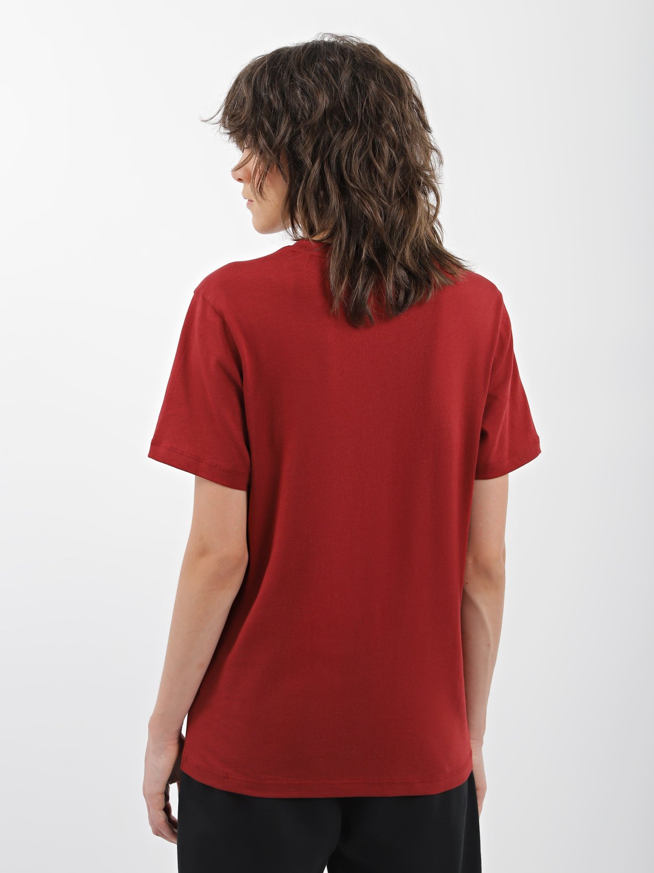 Футболка National Geographic Foundation Big Logo модель W999-03-921_бордовий комб. Фото