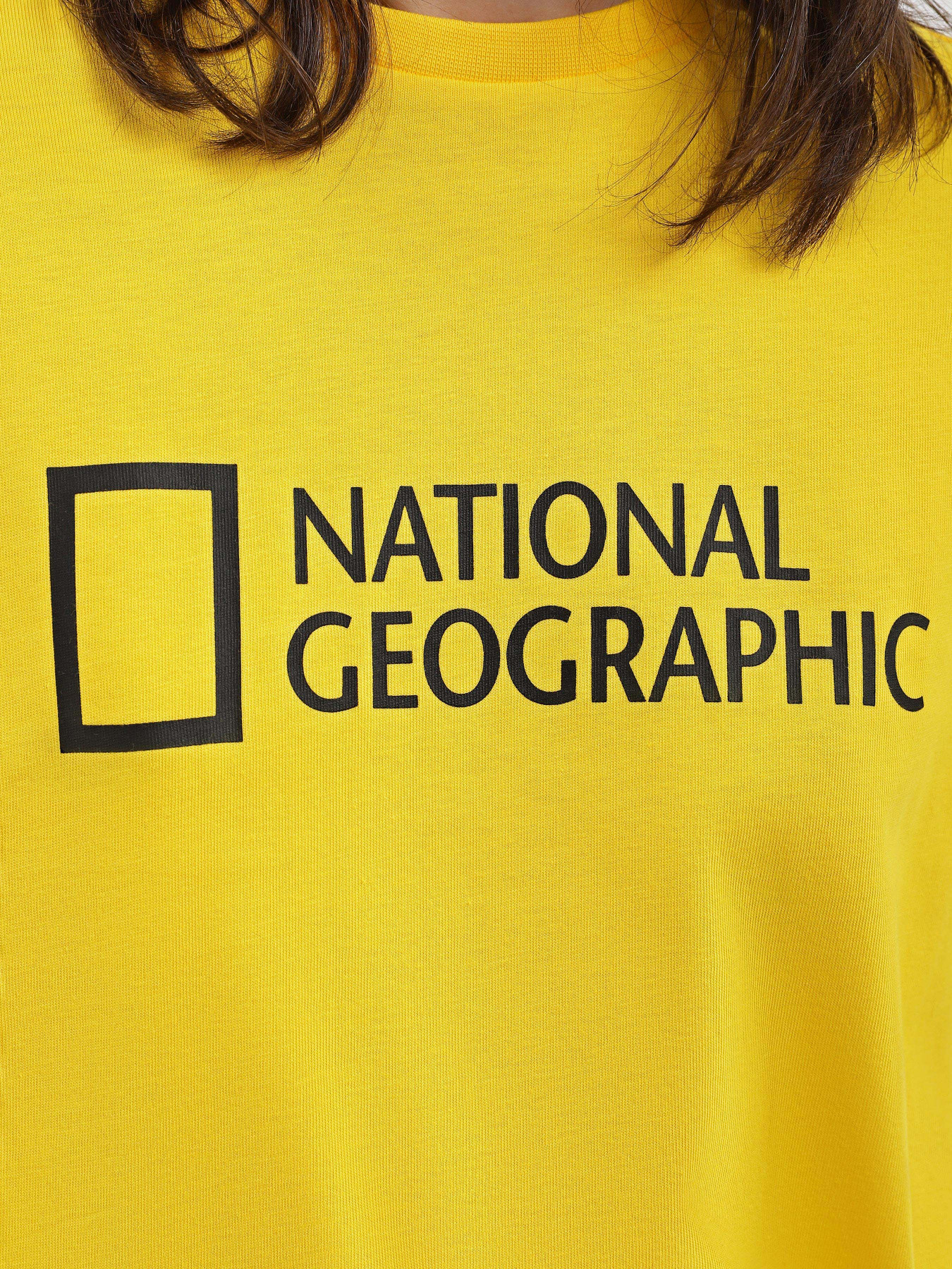 Футболка National Geographic Foundation Big Logo модель W999-03-921_жовтий комб. Фото