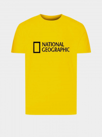 Футболка National Geographic Foundation Big Logo модель W999-03-921_жовтий комб. Фото