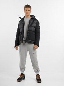 Пуховик National Geographic Re-Developed Hood Puffer модель M121-01-500_чорний Фото