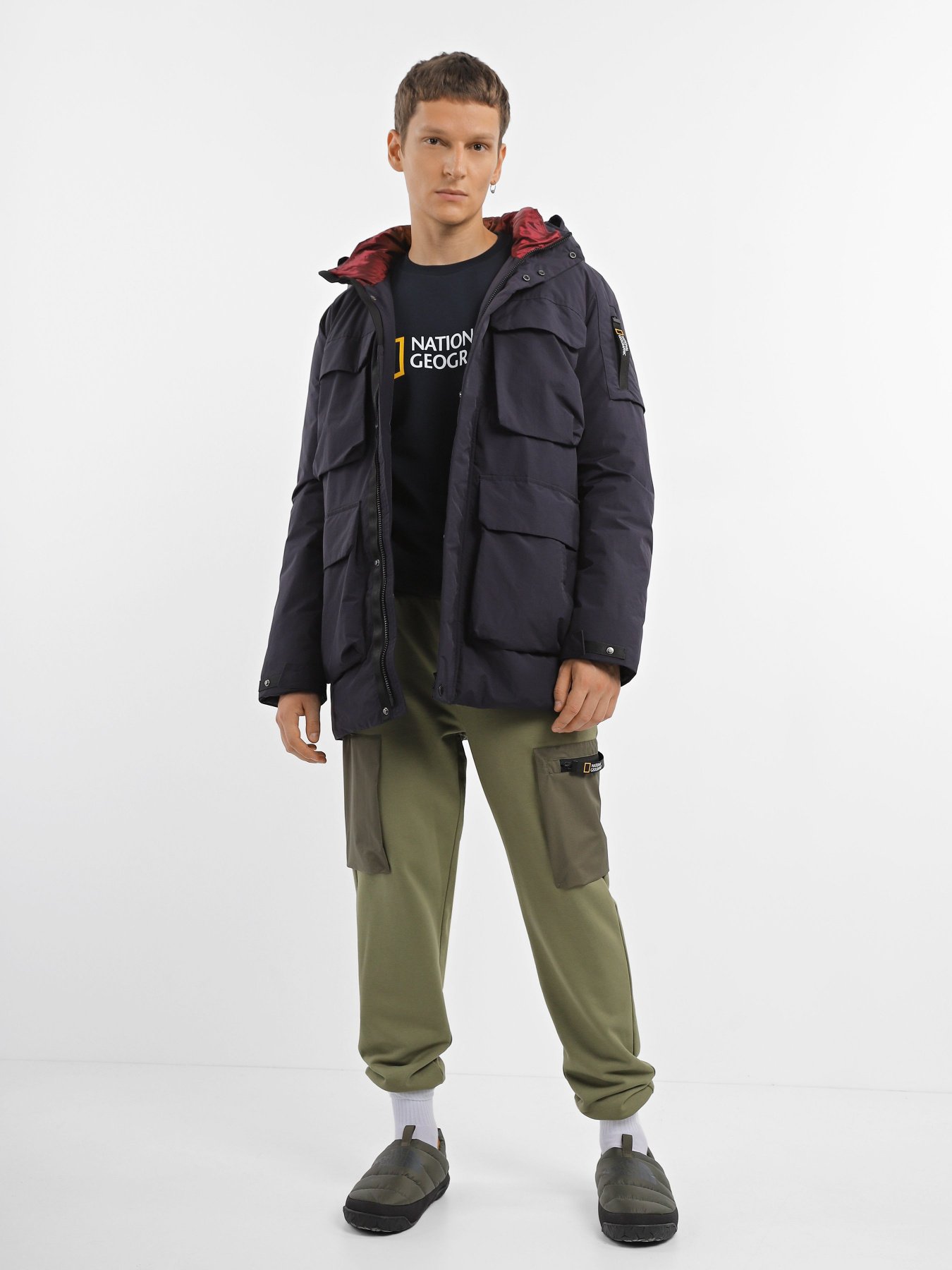 Парка National Geographic Urban Explorer Hood модель M121-01-506_т.синій Фото