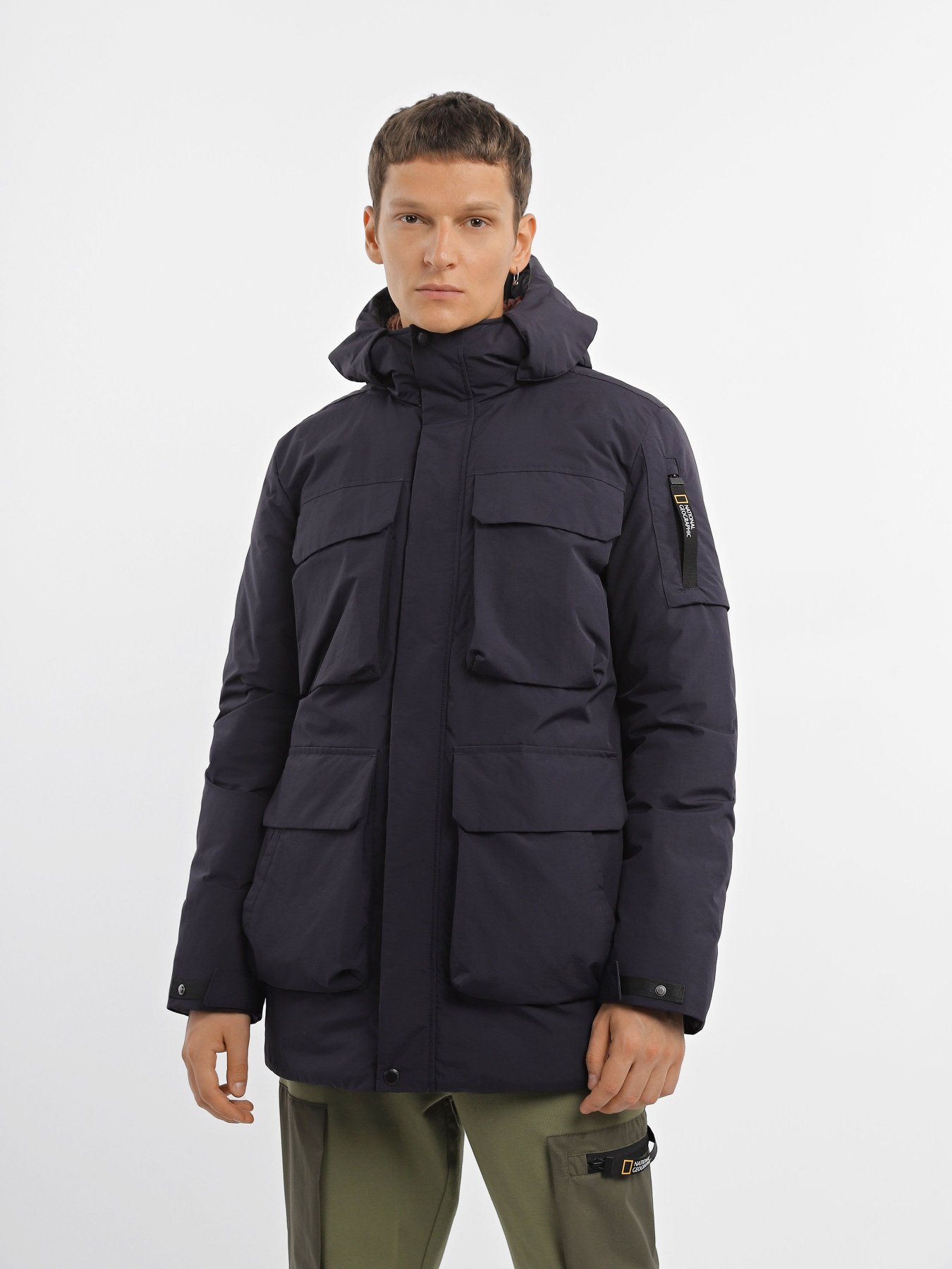 Парка National Geographic Urban Explorer Hood модель M121-01-506_т.синій Фото