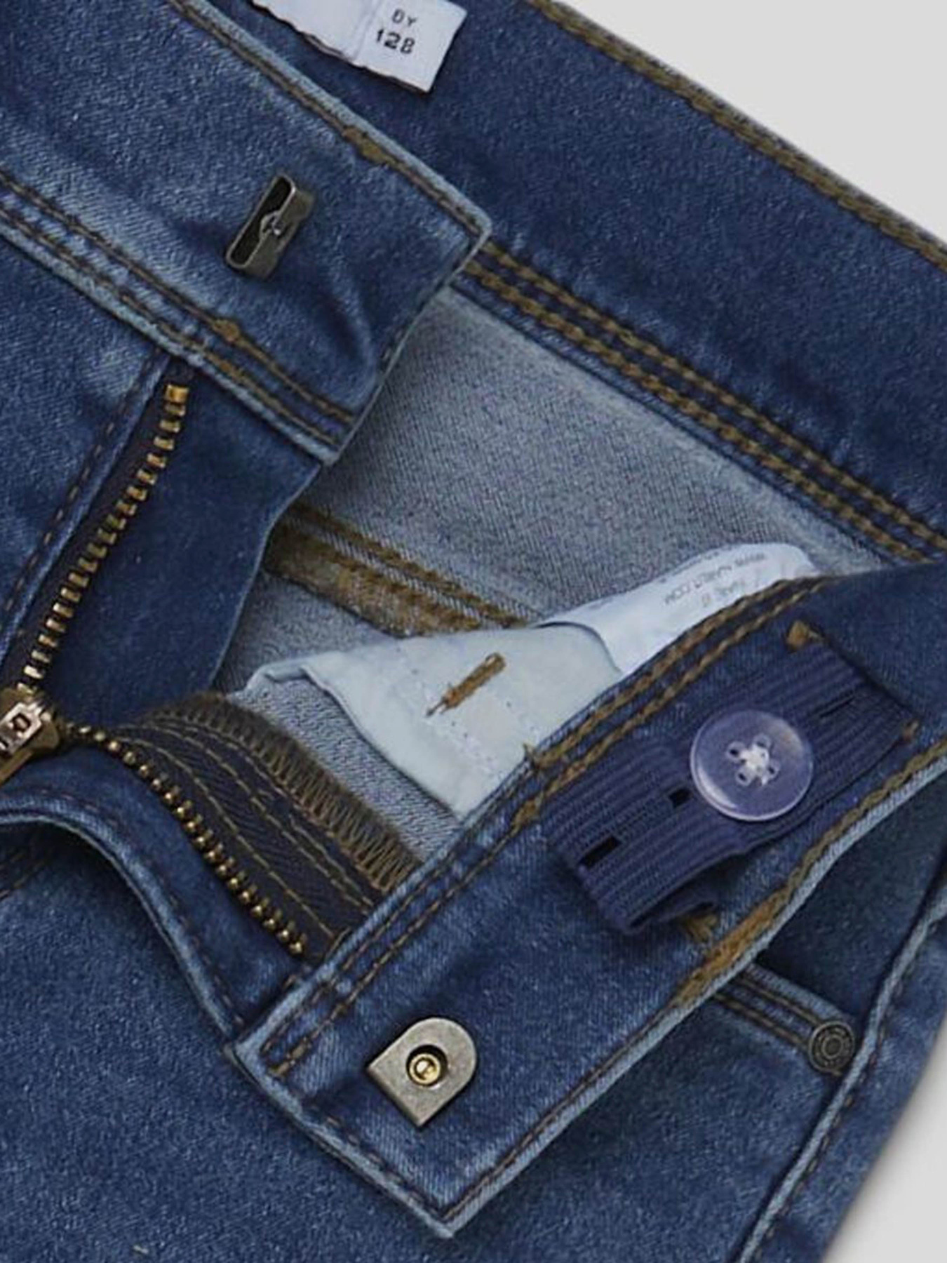 Завужені джинси Name it модель 13210232_Medium Blue Denim Фото