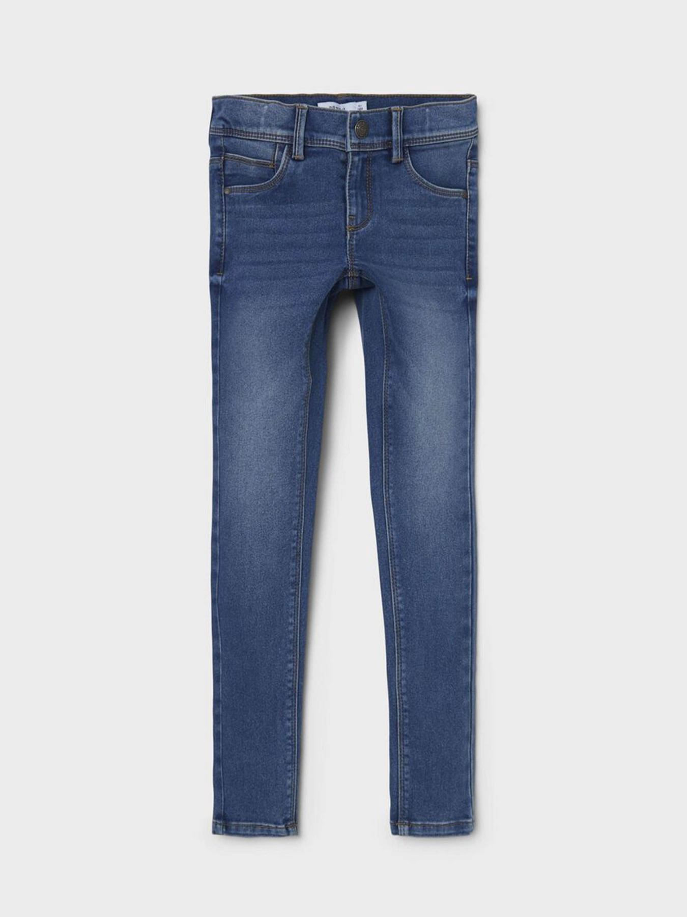 Завужені джинси Name it модель 13210232_Medium Blue Denim Фото