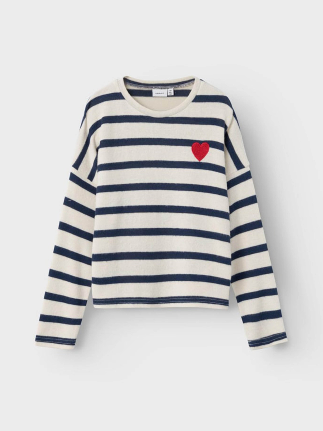 Лонгслив Name it модель 13220529_Buttercream STRIPES IN DAR Фото