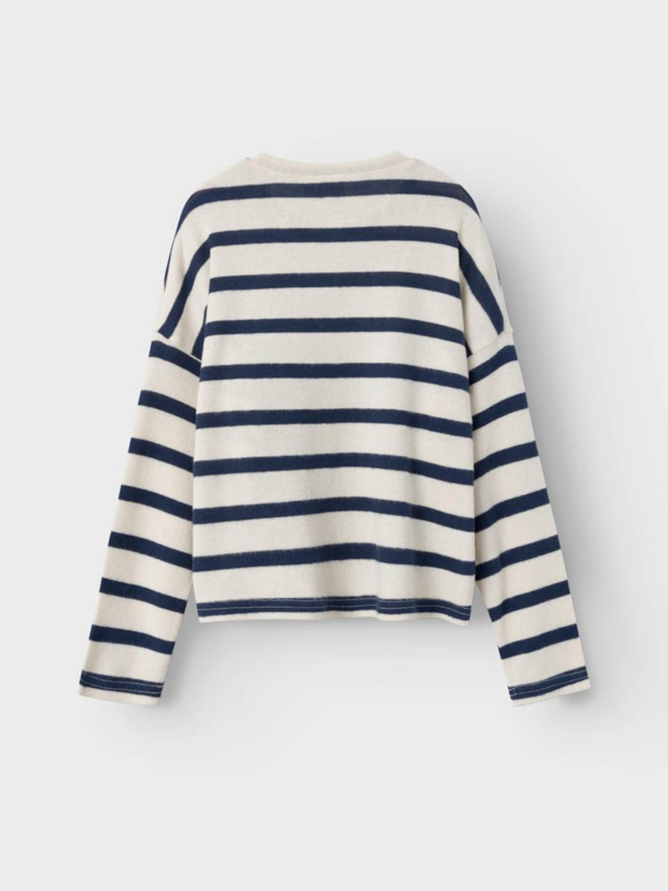 Лонгслів Name it модель 13220529_Buttercream STRIPES IN DAR Фото