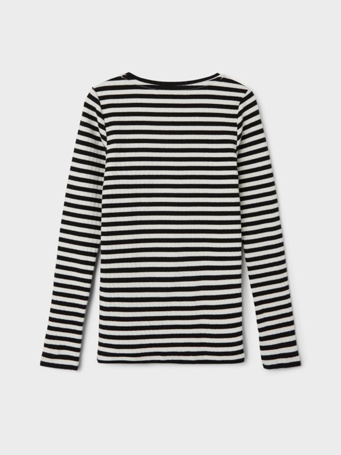 Лонгслив Name it модель 13221091_Black STRIPE Фото