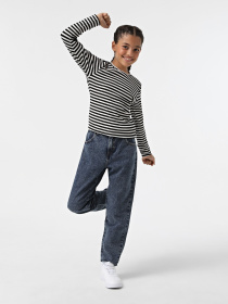 Лонгслив Name it модель 13221091_Black STRIPE Фото