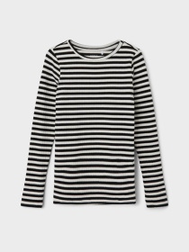Лонгслив Name it модель 13221091_Black STRIPE Фото