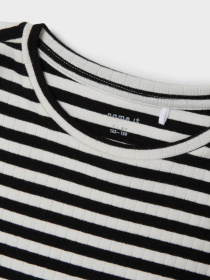 Лонгслив Name it модель 13221091_Black STRIPE Фото