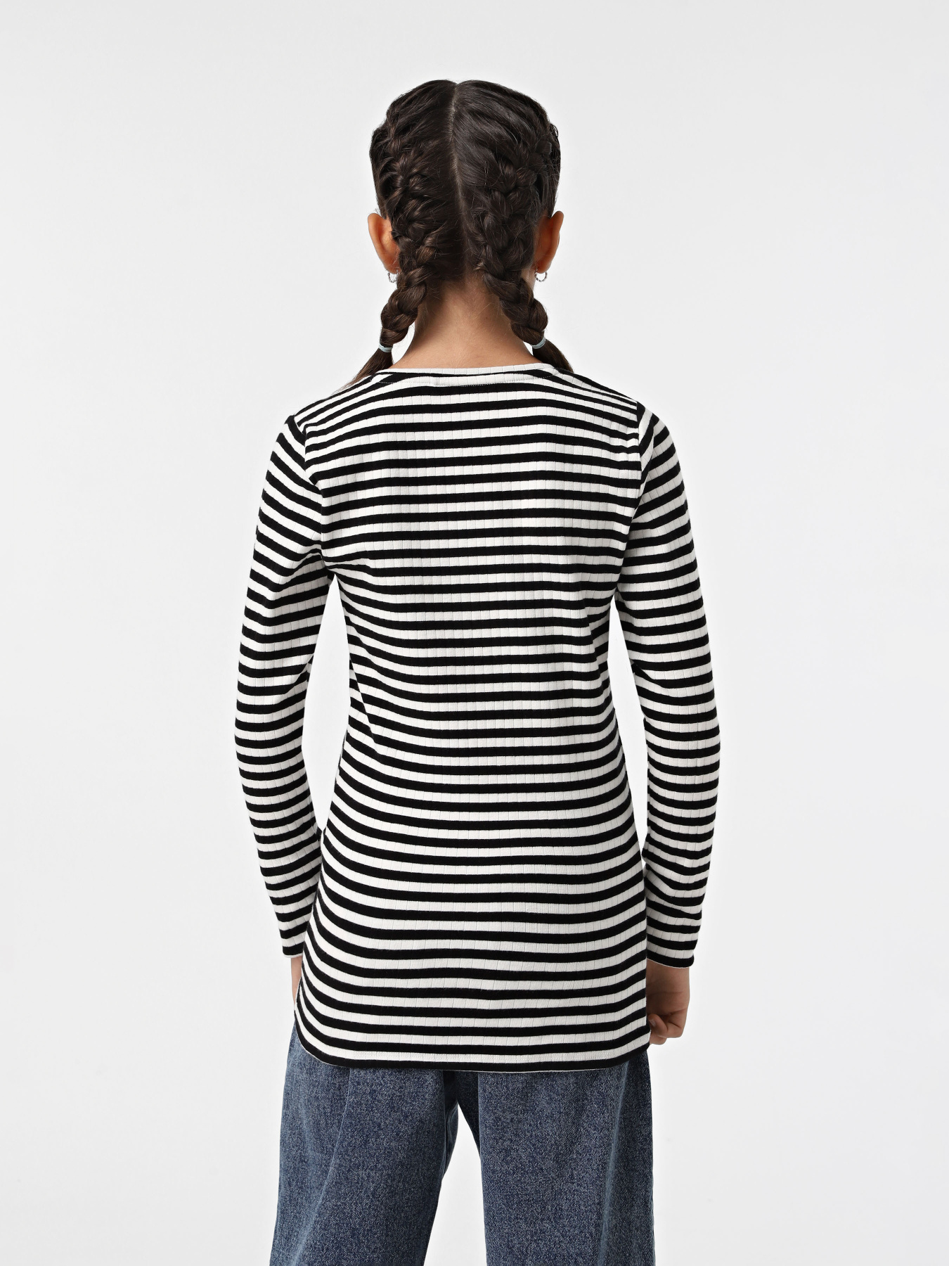 Лонгслів Name it модель 13221091_Black STRIPE Фото