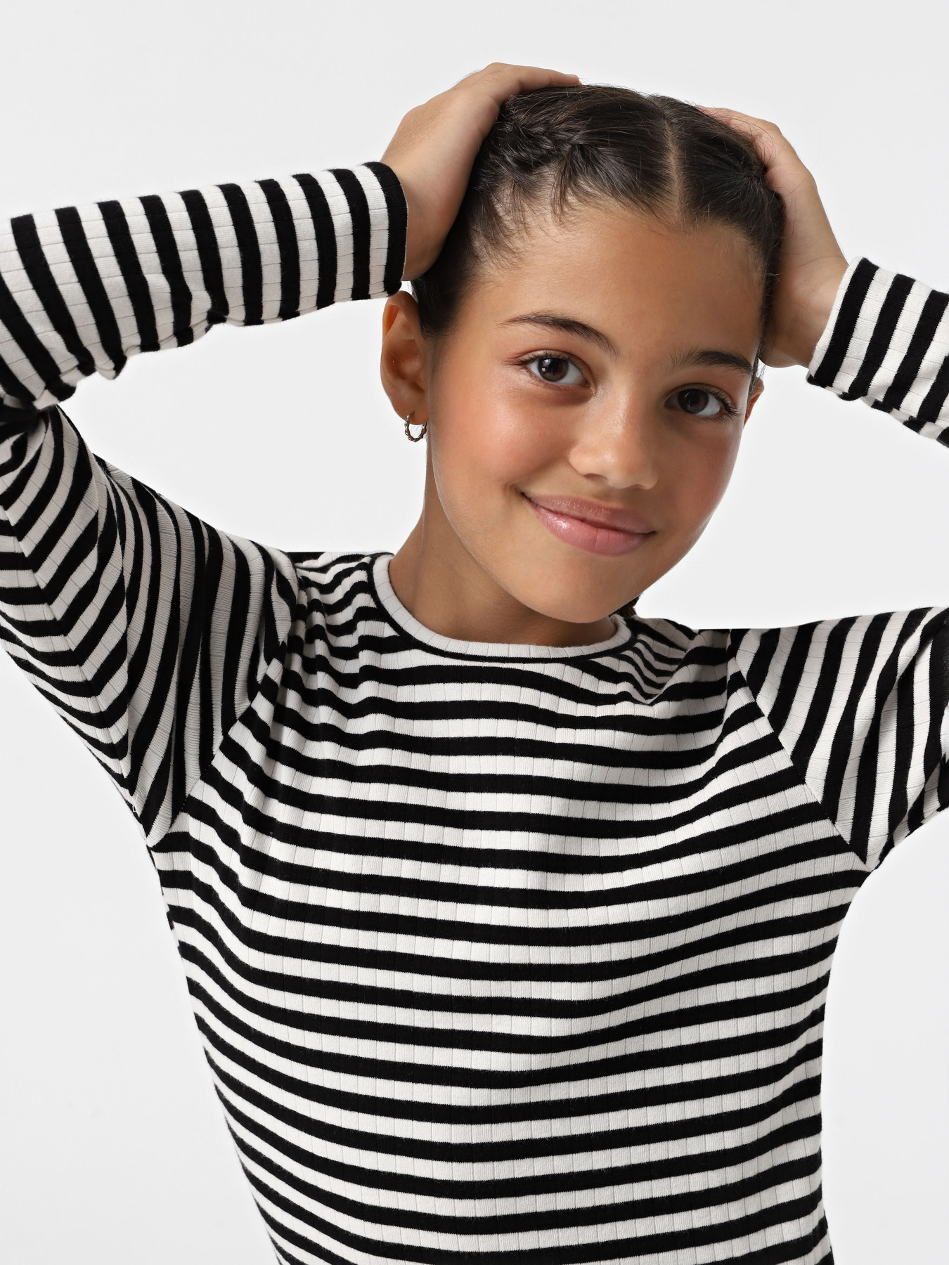 Лонгслів Name it модель 13221091_Black STRIPE Фото