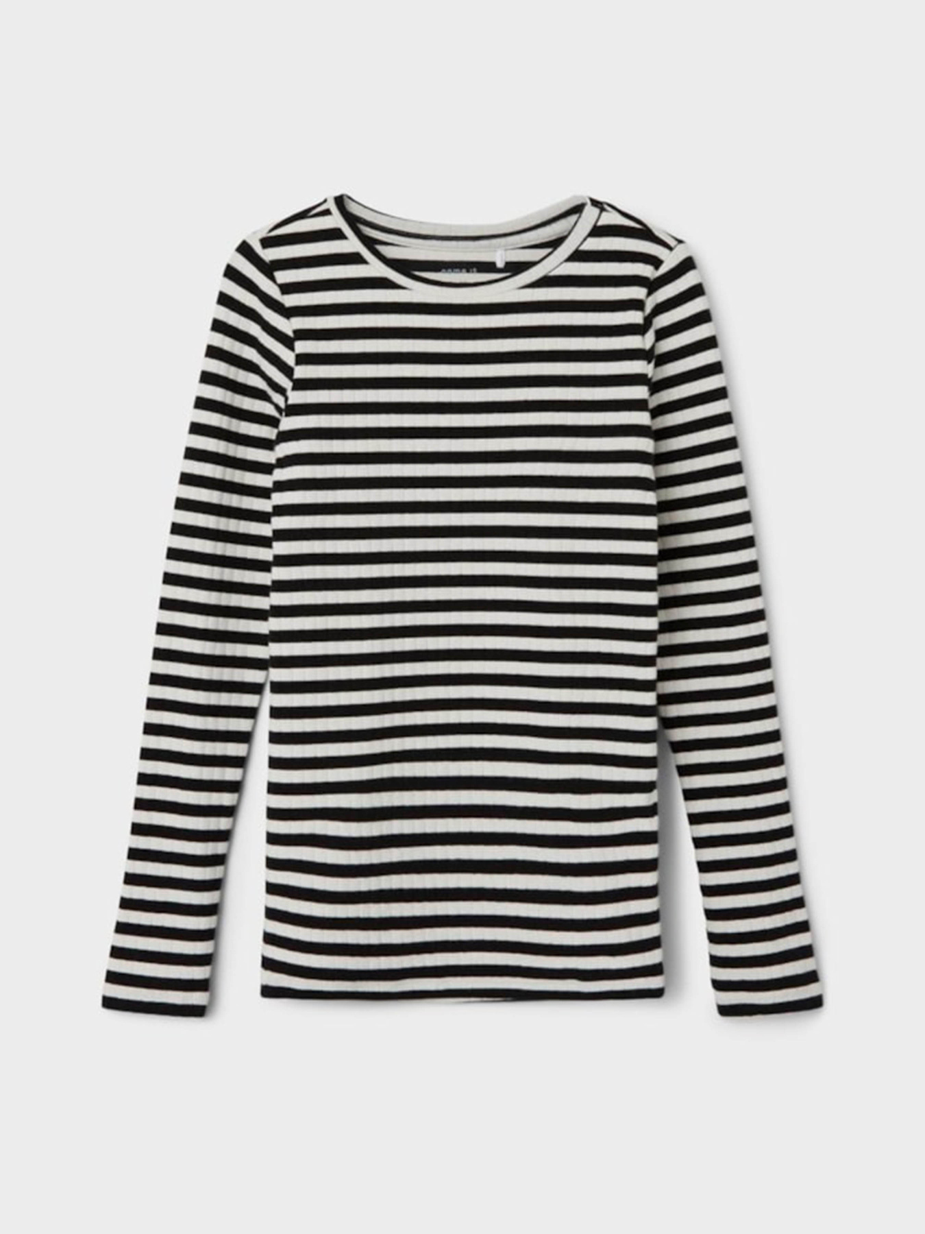 Лонгслів Name it модель 13221091_Black STRIPE Фото