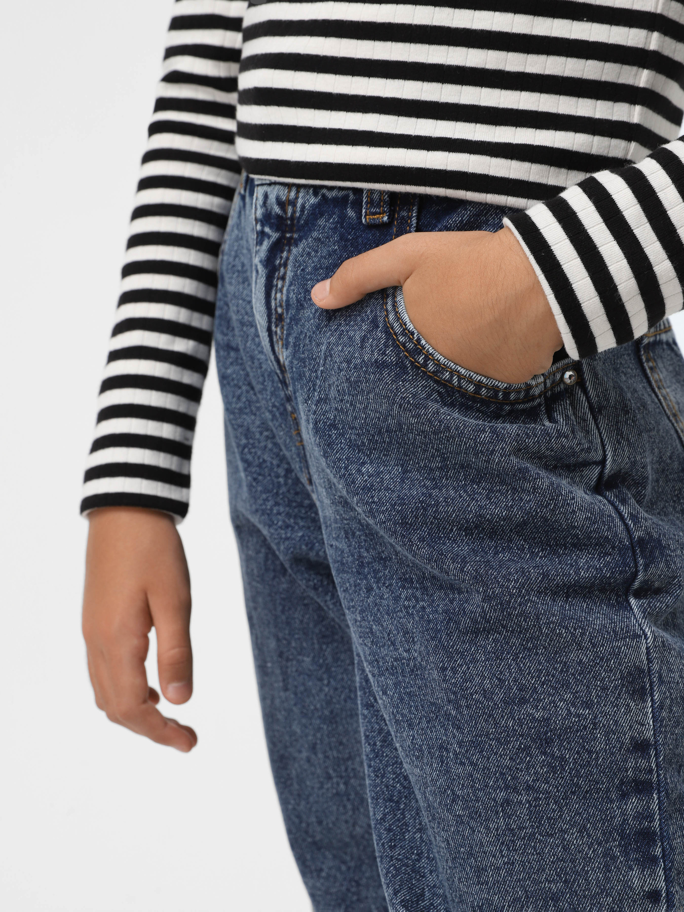 Прямі джинси Name it модель 13210809_Medium Blue Denim Фото