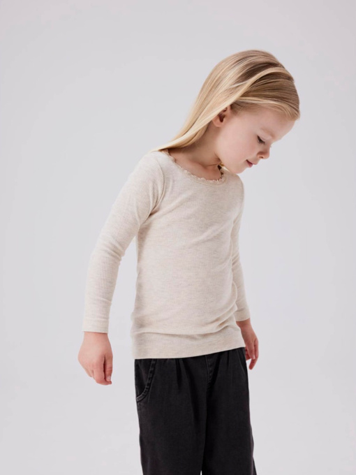 Лонгслив Name it модель 13198042_Peyote Melange Фото