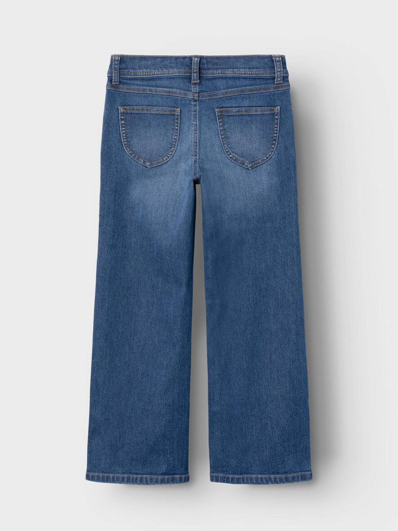 Широкі джинси Name it модель 13231217_Dark Blue Denim Фото