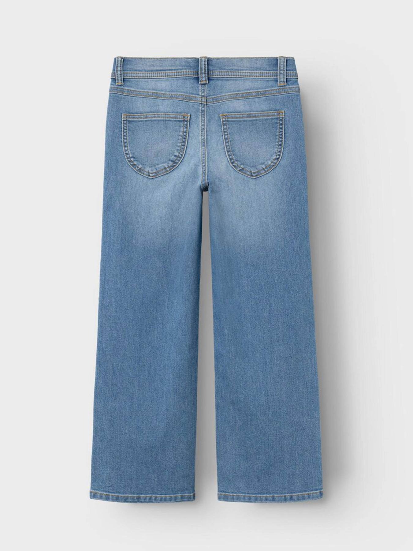 Широкі джинси Name it модель 13231217_Medium Blue Denim Фото