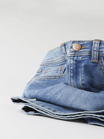 Широкі джинси Name it модель 13231217_Medium Blue Denim Фото