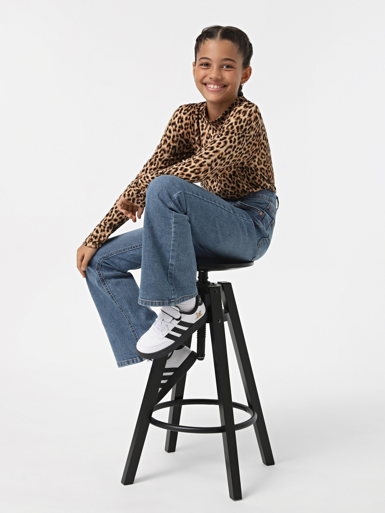 Джинси кльош Name it модель 13231219_Medium Blue Denim Фото