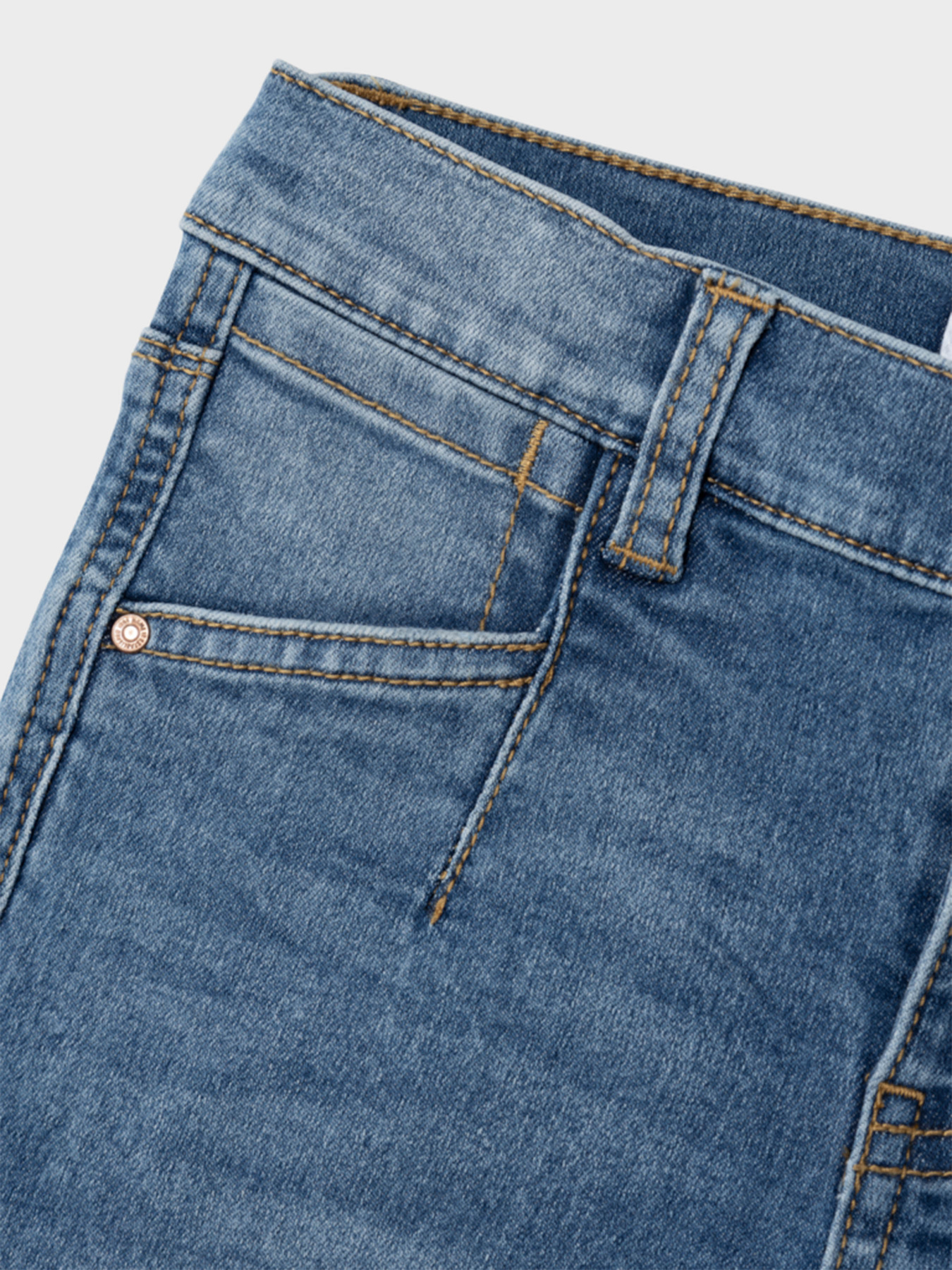 Джинси кльош Name it модель 13231219_Medium Blue Denim Фото