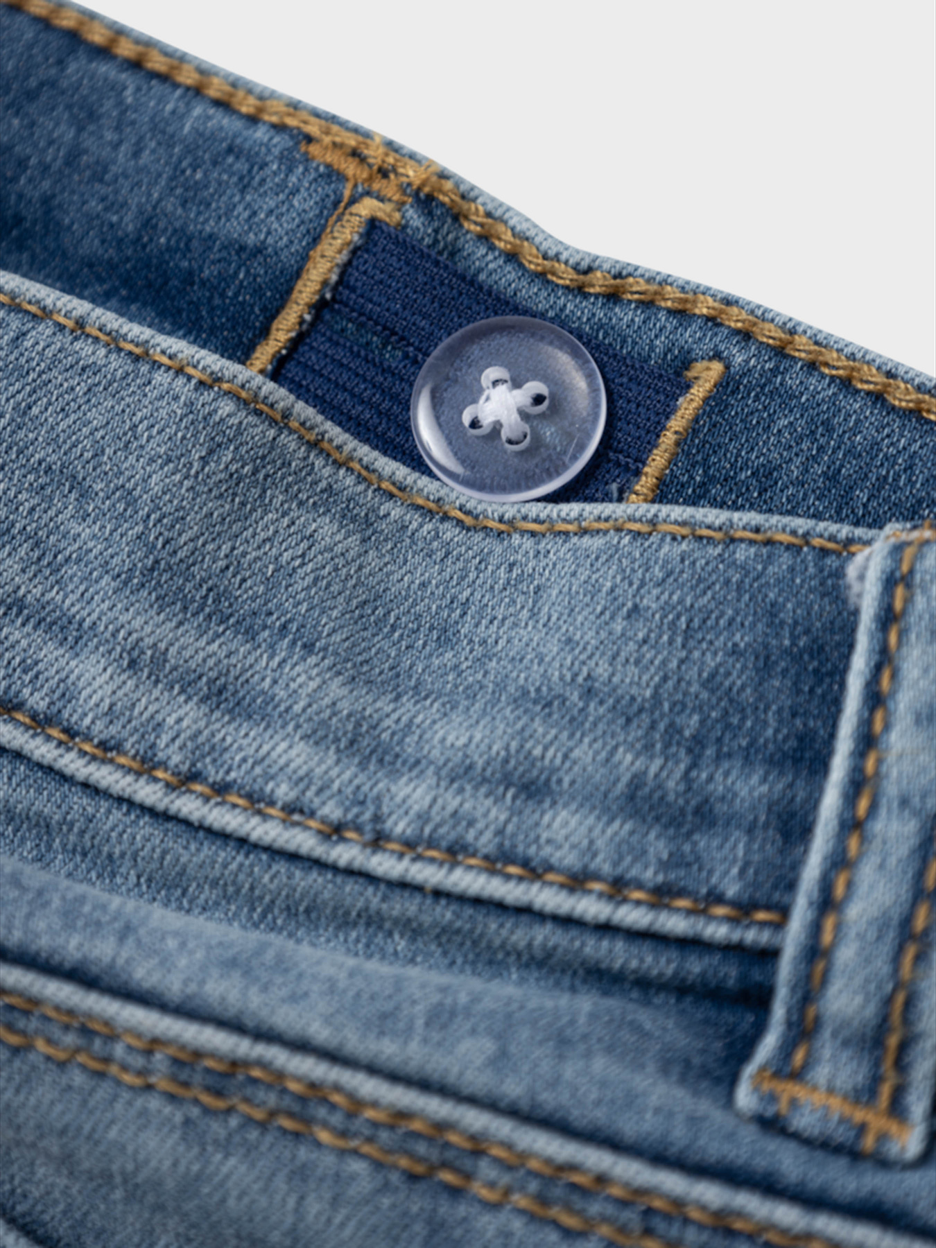 Джинси кльош Name it модель 13231219_Medium Blue Denim Фото